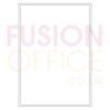 A4 White Labels 1 per Page Round Corners 1UP - 100 Sheets - Fusion Office UK
