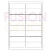 A4 White Labels 16 per Page Rounded Corners 16UP - 100 Sheets - Fusion Office UK