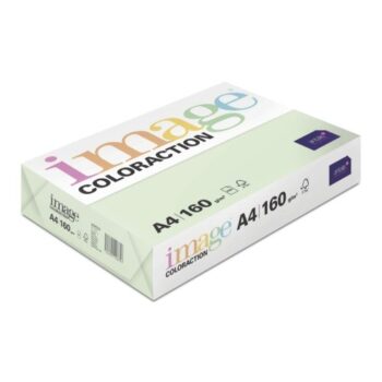 Card A4 Light Green 160gsm Ream - 250 Sheets - Fusion Office UK