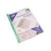 Multi Punched Pockets A4 Glass Clear 50 Micron Pack 100 - Fusion Office Ltd