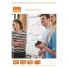 Nobo Flipchart Pads Plain 40 Sheets 580x810mm 34631165 - Pack 5 - Fusion Office UK
