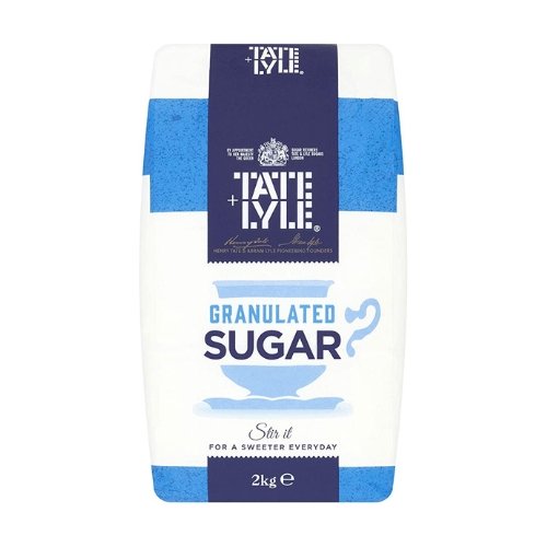 Tate & Lyle Granulated White Sugar 2kg Bag - Fusion Office UK