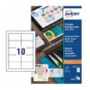 Avery C32011-25 Business Cards 200gsm 10 per Sheet - 25 Sheets