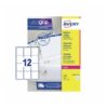 Avery L7164-100 Laser Address A4 Labels 12 Per Page 63.5x72 White - 100 Sheets