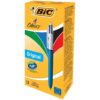 BIC 4-Colours Original Ball Pens 801867 - Pack 12