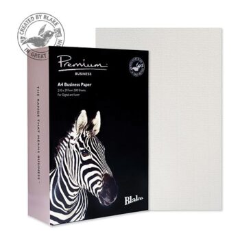 Blake Premium Laid High White A4 120gsm Paper - Pack 500