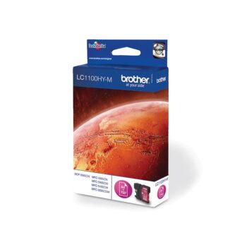Brother LC-1100HYM Magenta Inkjet Cartridge LC1100HYM
