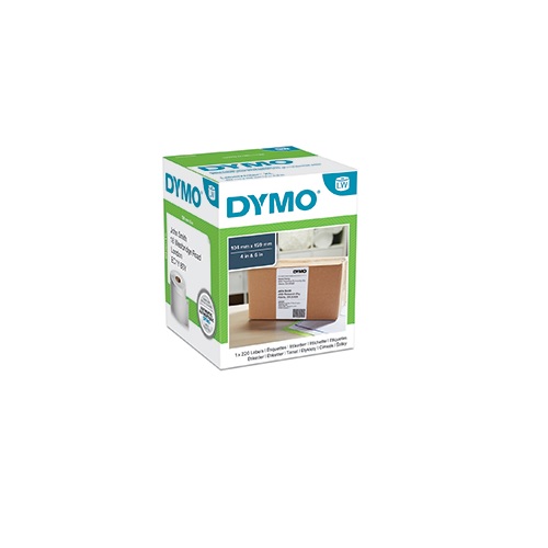 DYMO LW White Labels S0904980 104mm x 159mm - Roll