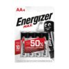 Energizer Max AA Batteries E91 - Pack 4
