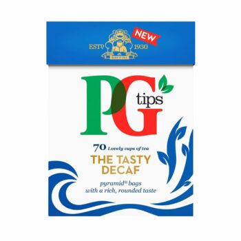 PG Tips Decaffeinated Tea Bags - Box of 70