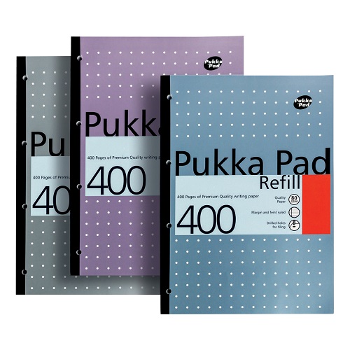 Pukka Pad Refill Pads A4 Sidebound REF400 - Pack 5