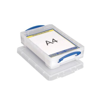 Really Useful Storage Box Clear 4 Litres 4C