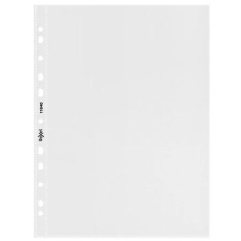 Rexel Essential Punched Pockets Open-Top A4 Clear 11040 - Pack 100