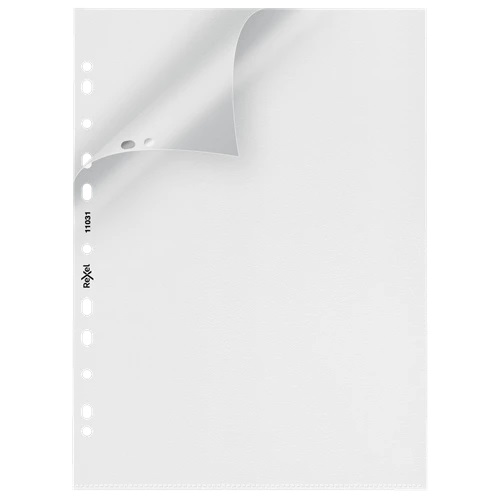 Rexel Nyrex Premium Punched Pockets Open Top&Side A4 11031 - Pack 25 Rexel Nyrex Premium Punched Pockets Open Top&Side A4 11031 - Pack 25