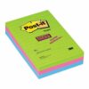 3M 660-3SSUC Post-It Super Sticky Ultra Colour Notes 102x152 Lined - 3