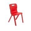 One Piece School Chair Size 6 Red 14+ T6-R - Fusion Office UK