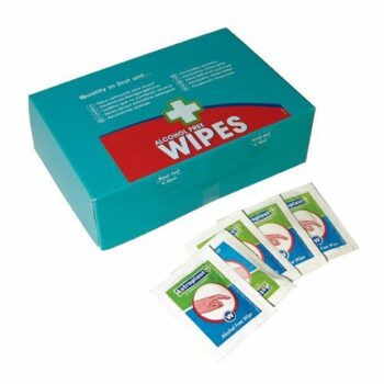 Astroplast Wipes Alcohol Free for all First-Aid Kits 1602014 - Pack 100