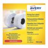 Avery PLR1226 Pricing Gun Labels 1 Line Removeable - Pack 10