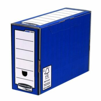 Bankers Box 127mm Transfer File Blue 0005902 - Pack 10