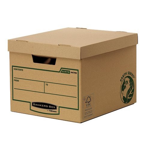 Bankers Box Earth Series Heavy Duty Box 4479901 - Pack 10