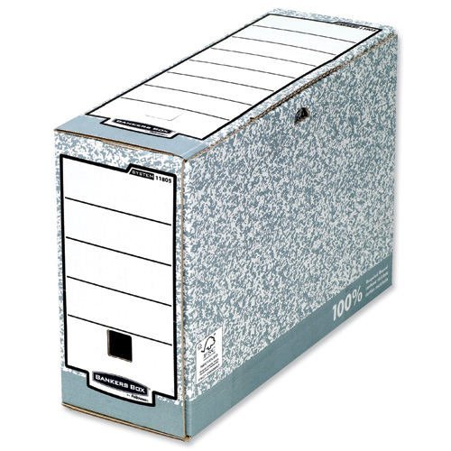 Bankers Box System 120mm Transfer File 1180501 - Pack 10