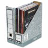 Bankers Box System 80mm Magazine File Grey 0186004 - Pack 10