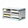 Bankers Box System Desktop Sorter Grey 08750 - Pack 5