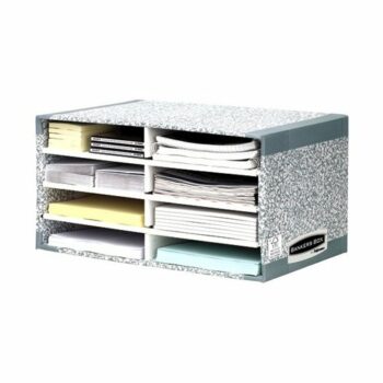Bankers Box System Desktop Sorter Grey 08750 - Pack 5
