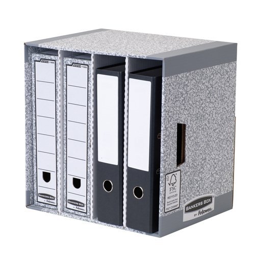Bankers Box System File Store Grey 01840 - Pack 5