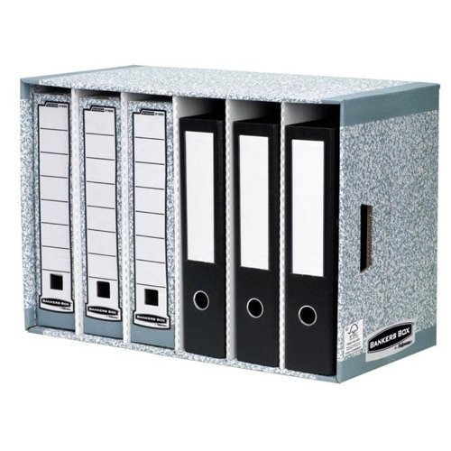 Bankers Box System File Store Module Grey 01880 - Pack 5