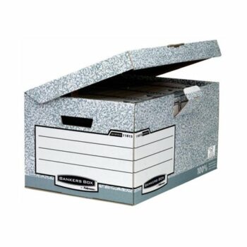 Bankers Box System Flip Top Maxi Grey 1181501 - Pack 10