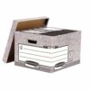 Bankers Box System Large Storage Box Grey 01810-FF - Pack 10