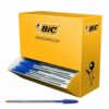 BIC Cristal Medium Blue Ball Pen BULK PACK 896039 - Pack 100