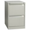 Bisley 2 Drawer Grey Filing Cabinet Classic BS2E-73