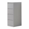 Bisley 4 Drawer Grey Filing Cabinet Classic BS4E-73