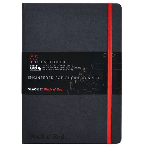 BlackNRed Business Journal A5 Soft Feel Cover 400033673