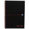 BlackNRed Card A4 Ruled Wirebound Notebook 100080174 - Pack 10