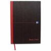 BlackNRed Casebound A4 Plain Notebook 100080489 - Pack 5