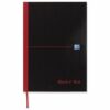 BlackNRed Casebound A6 Ruled Notebook 100080429 - Pack 5