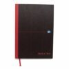 BlackNRed Casebound Recycled A5 Ruled Notebook 100080430 - Pack 5