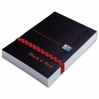 BlackNRed Polypropylene A7 Plain Casebound Notebook 100080540 - Pack 10