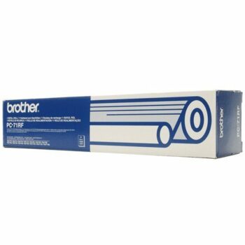 Brother Fax Thermal Ribbon Cartridge Refill Black PC-71RF