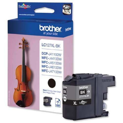 Brother Inkjet Cartridge Black LC-127XLBK LC127XLBK