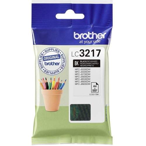 Brother Inkjet Cartridge Black LC-3217BK LC3217BK
