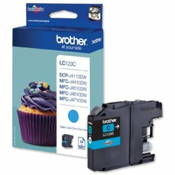 Brother Inkjet Cartridge Cyan LC-123C LC123C