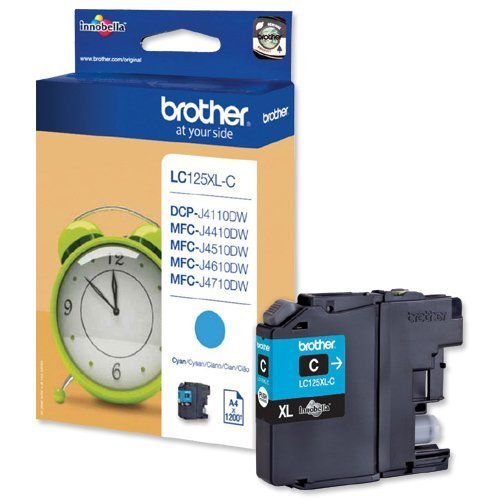 Brother Inkjet Cartridge Cyan LC-125XLC LC125XLC