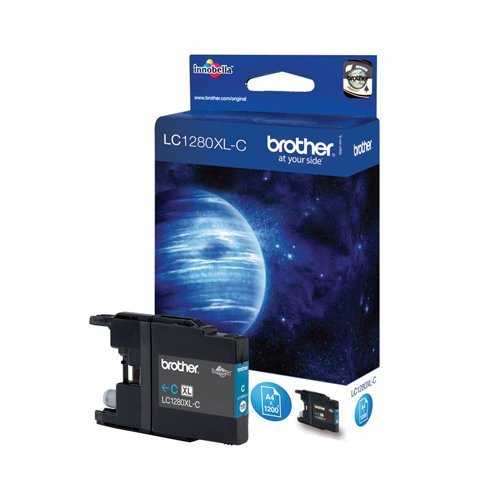 Brother Inkjet Cartridge Cyan LC-1280XLC LC1280XLC