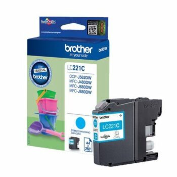 Brother Inkjet Cartridge Cyan LC-221C LC221C
