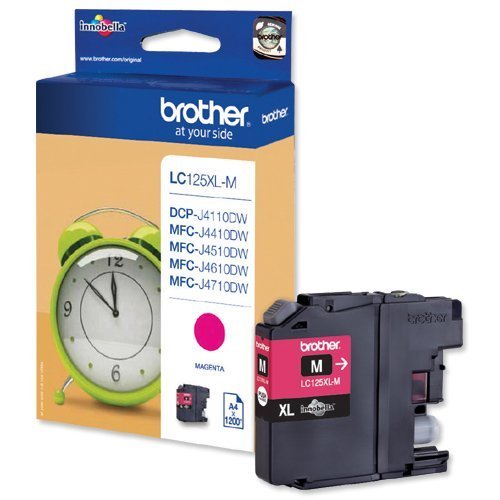 Brother Inkjet Cartridge Magenta LC-125XLM LC125XLM
