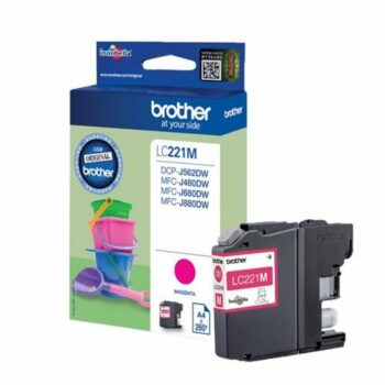 Brother Inkjet Cartridge Magenta LC-221M LC221M